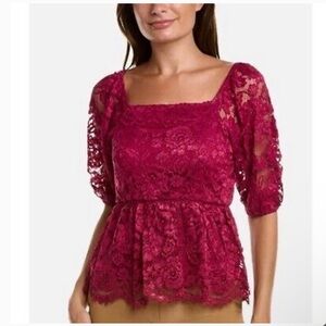 Nanette Lepore Lace Women’s Top